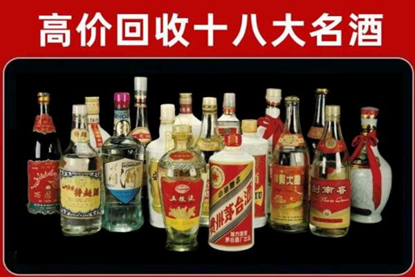 清城回收铁盖茅台酒